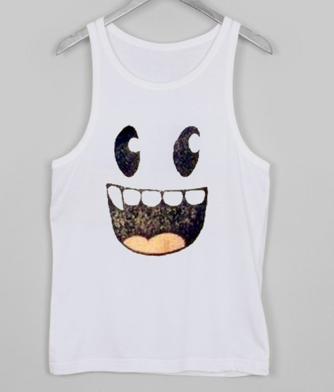 cute face tank top