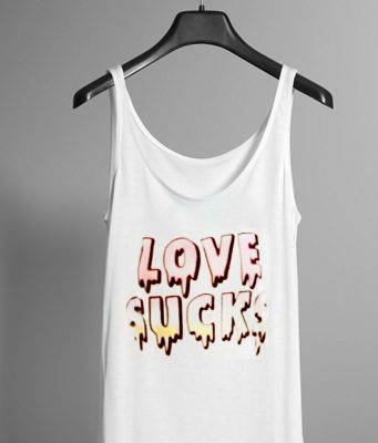 love suck tank top