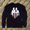 Batman Vs Superman Silhouette sweatshirt