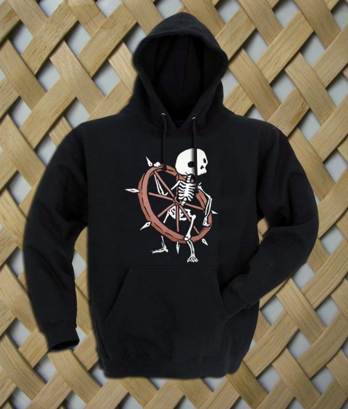 Bone Wheel Skeleton hoodie