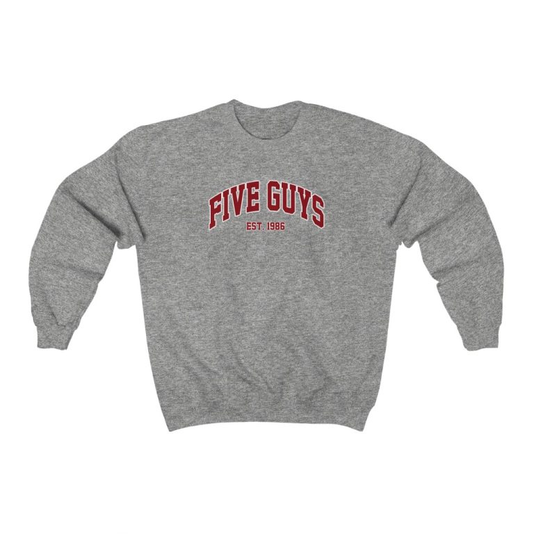 Five Guys Est 1986 Sweatshirt