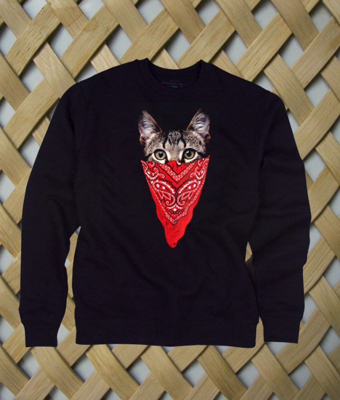 cat mob sweatshirt