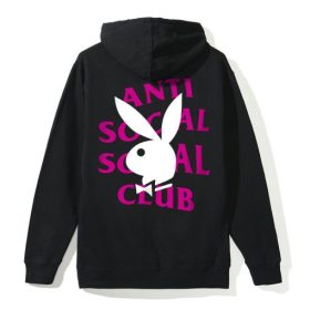 Anti Social Social Club Playboy Hoodie back BC19