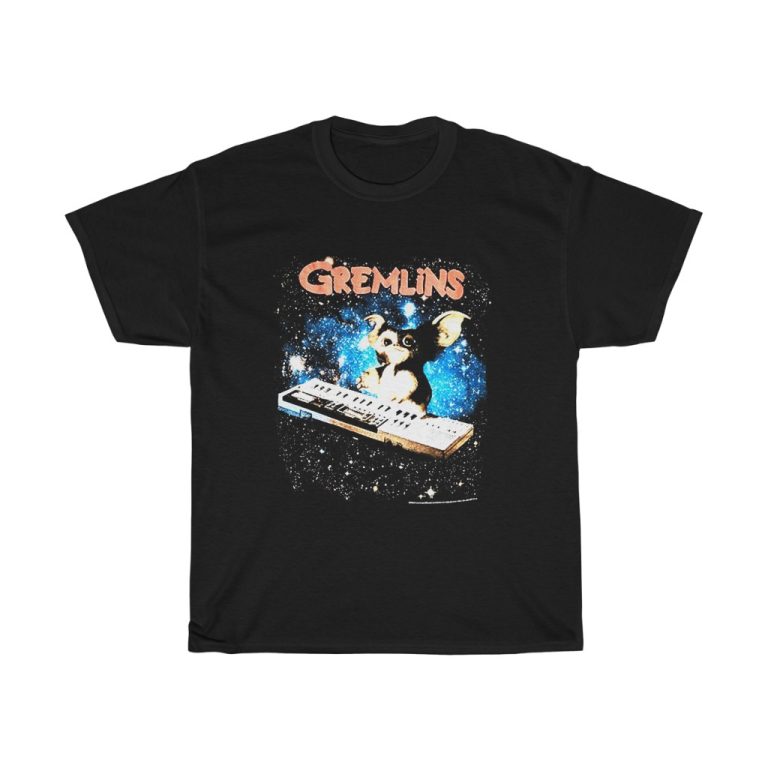 Gremlins Gizmo Keyboard Unisex Heavy Cotton Tee