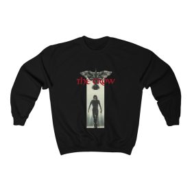 The Crow Standing Rays Brandon Lee Sweatshirt