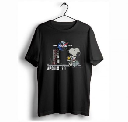 Nasa 1969 2019 Apollo 11 Astronaut Snoopy T-Shirt