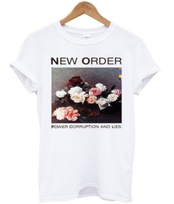 New Order Power Corruption and Lies T Shirt