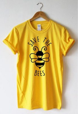 Save The Bees T Shirt KM