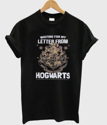 letter from hogwarts T shirt