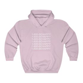 1-800-Be Happy Hoodie Unisex Heavy Blend™ Hooded Sweatshirt