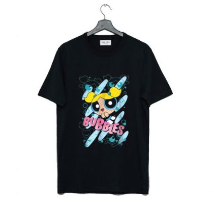 Powerpuff Girls Bubbles Character Poses T Shirt KM