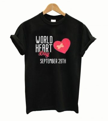 World Heart Day T Shirt