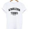 wimbledon tennis est 1877 t-shirt