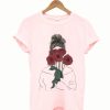 women roses T shirt