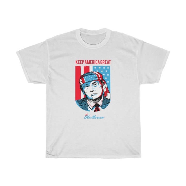 Donald Trump Keep America Great Ole Murica T-Shirt thd