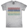 Retro Vintage Mauritius Flag T-Shirt