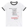 Film Christmas List Ringer T-Shirt