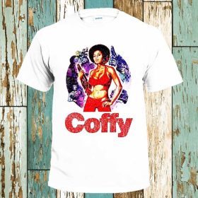 Coffy T-Shirt Russ Meyer Pam Grier Foxy Brown Shaft Faster Pussycat Retro Vintage Gift Tee Sexy Girl Hot