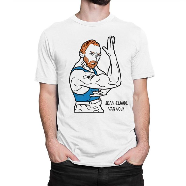 Jean-Claude Van Gogh Funny T-Shirt, Women's and Men's Sizes