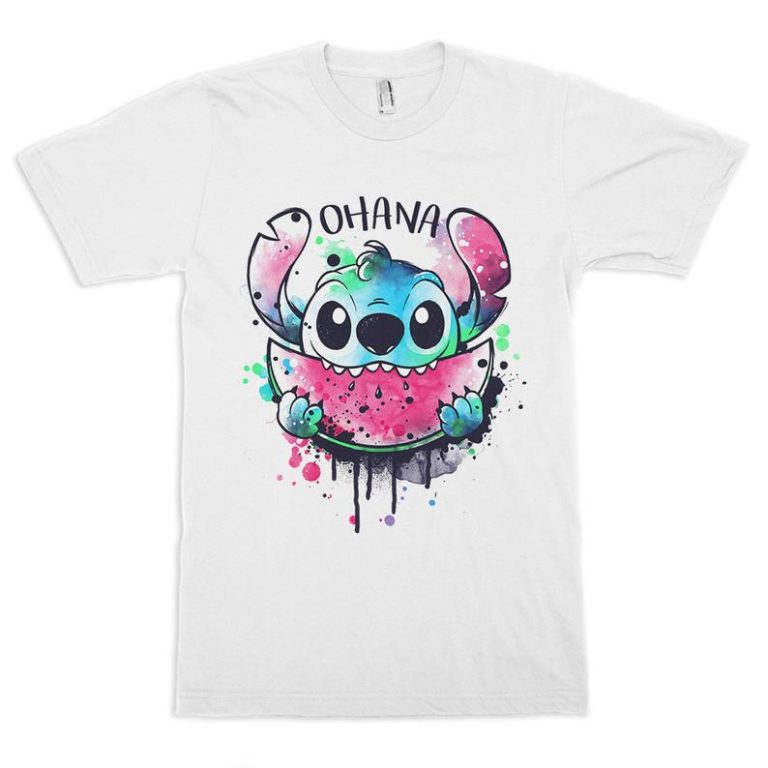 Lilo and Stitch Ohana T-Shirt, Disney Cool Tere