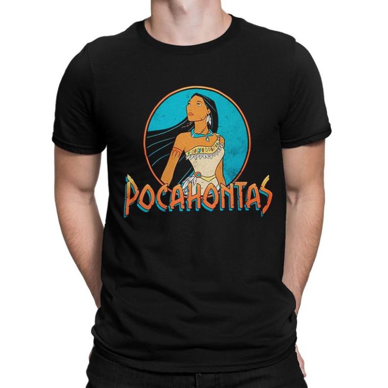 Pocahontas Disney T-Shirt, Women's and Men's Sizes