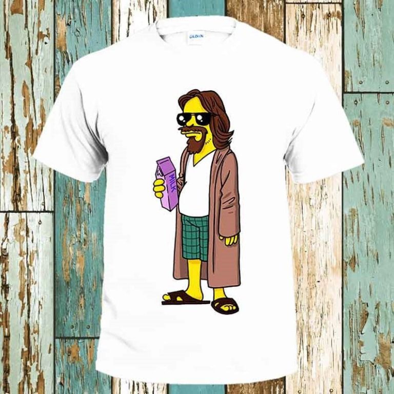 The Dude Homer Man The Big Lebowski T-Shirt