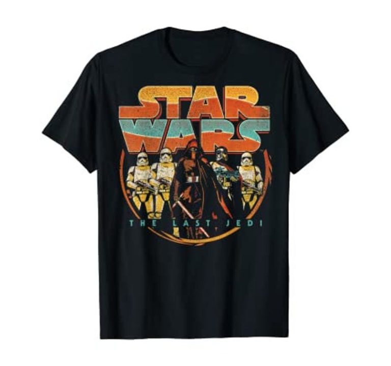 Star Wars Last Jedi Vintage Retro Kylo Ren T-Shirt