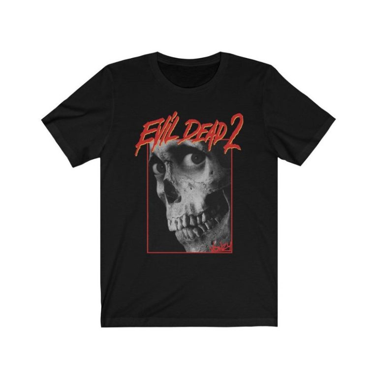 Evil Dead 2 retro movie tshirt