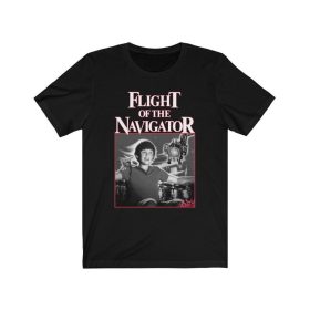 Flight of the Navigator retro movie tshirt