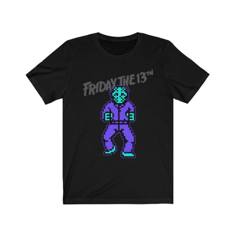 Friday the 13th #2 retro nintendo videogame tshirt