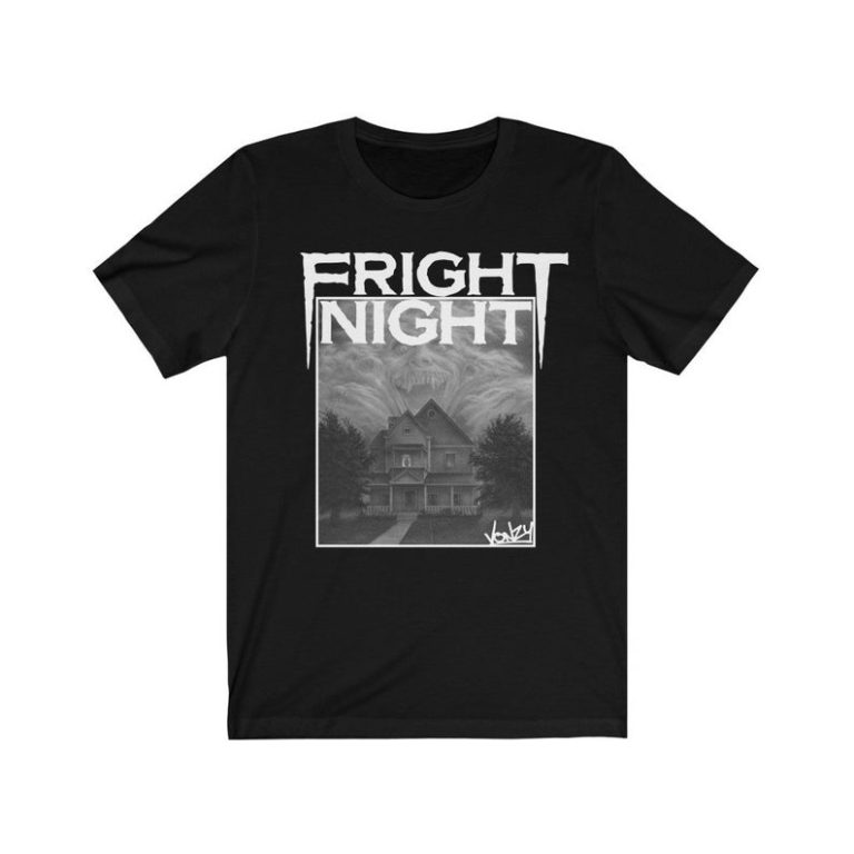 Fright Night retro movie tshirt