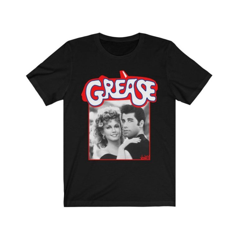 Grease retro movie tshirt