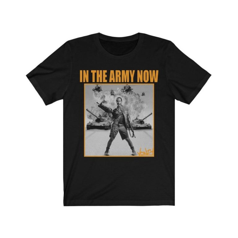 In the Army Now retro movie tshirt