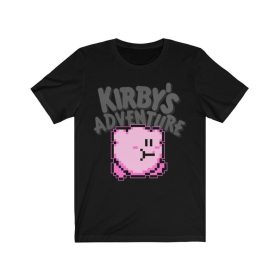 Kirbys Adventure #2 retro nintendo videogame tshirt