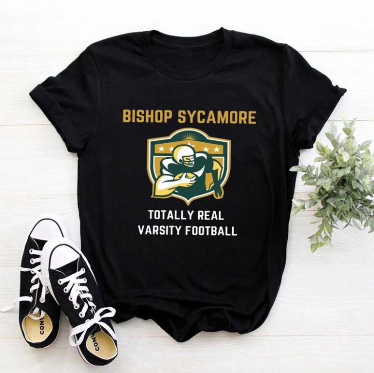 Bishop Sycamore 2021, Totally Real Varsity Football Team Design, Football Tee