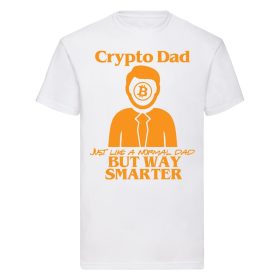 Crypto Dad T-Shirt Funny Joke Sarcasm