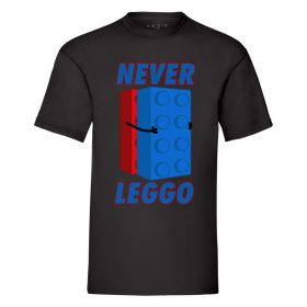 Never Leggo T-Shirt Gamer Cool Holiday