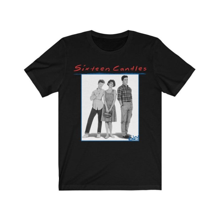 Sixteen Candles retro movie tshirt