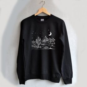 Desert starry night sweatshirt