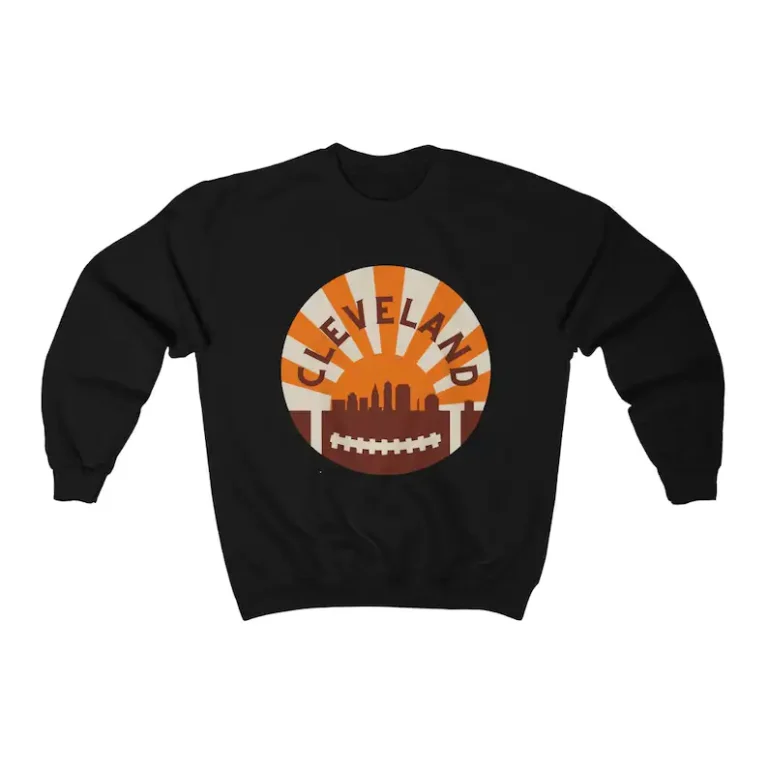 Handmade Cleveland Browns Football Logo Vintage sweatshirt