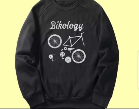 Bikology Funny Bicycle Exercise Workout Pedal Sweatshirt